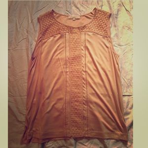 LOFT blush blouse